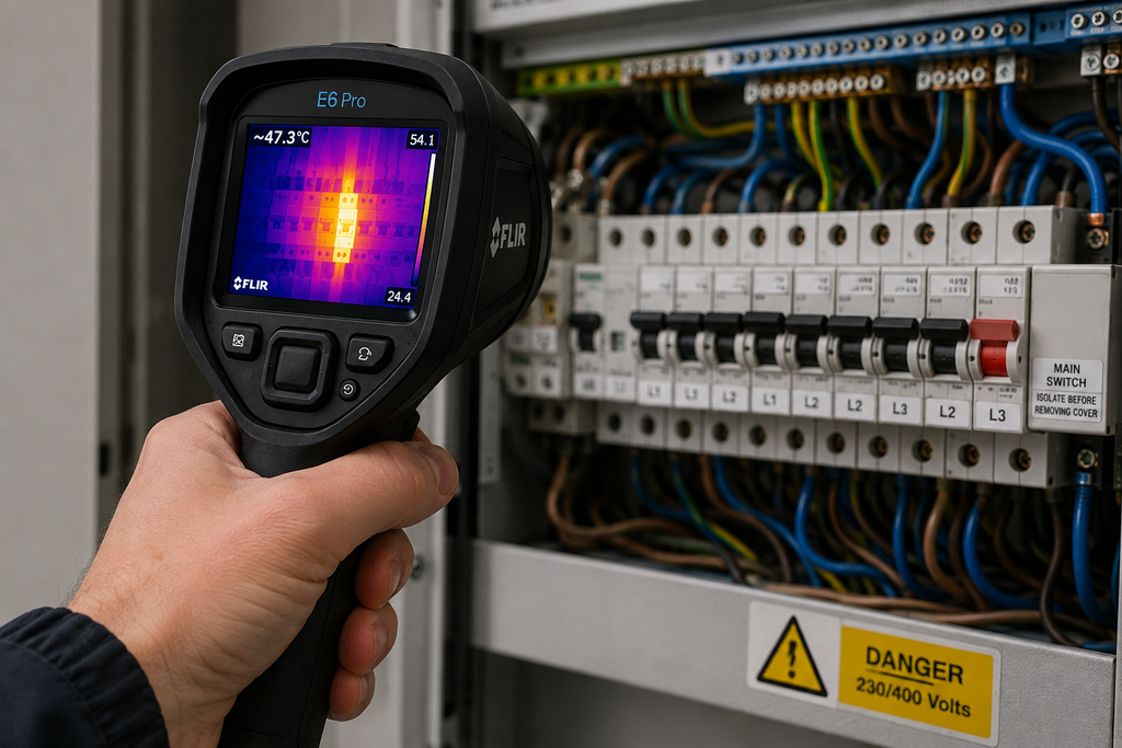 Thermal imaging inspection
